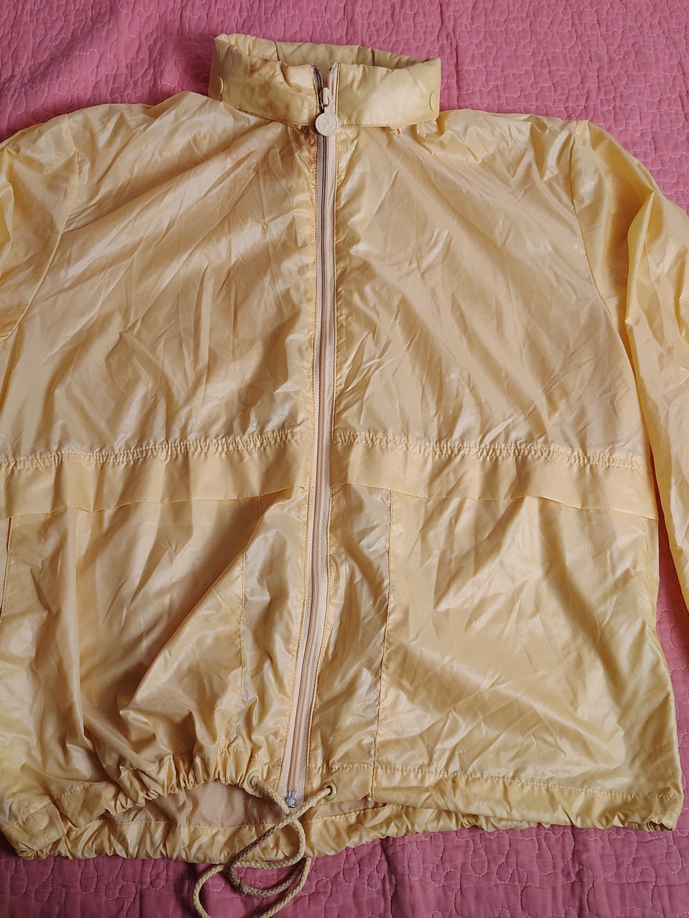 White Stag Light Yellow Bomber Jacket